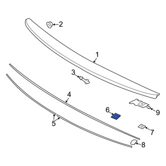 Hyundai OE - Spoiler Gasket