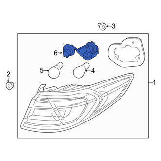 Hyundai OE - Tail Light Socket