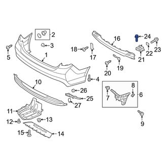 Hyundai OE - A/C Compressor Bolt