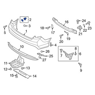 Hyundai OE - Door Sill Plate Nut