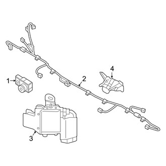 Hyundai OE - Rear Bumper - Bumper & Components (Electrical Components), (Eco / Limited / Limited 2.0T / SE / SEL / Sport)