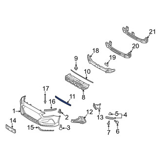 Hyundai OE - Front Lower Grille