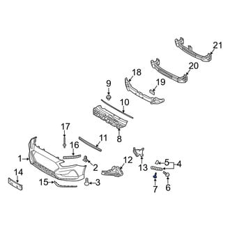 Hyundai OE - Bumper Guide Screw