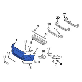 Hyundai OE - Front Bumper Cover