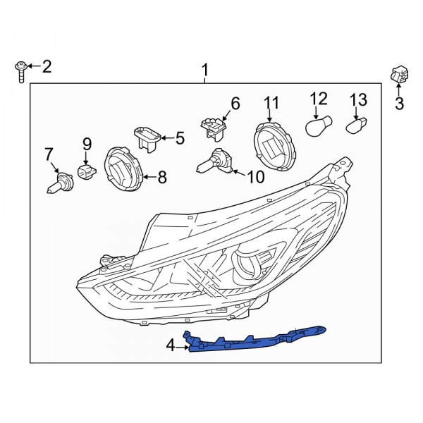 Headlight Bracket