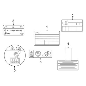 Hyundai OE - Information Labels - Labels