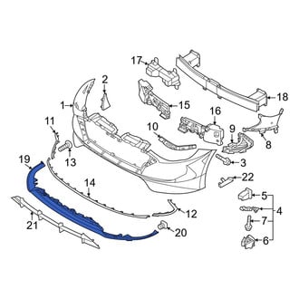 Hyundai OE - Front Lower Bumper Cover