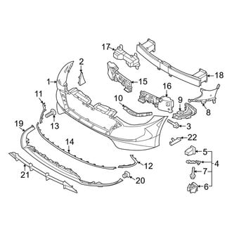 Hyundai OE - Front Bumper & Grille - Bumper & Components (SE)