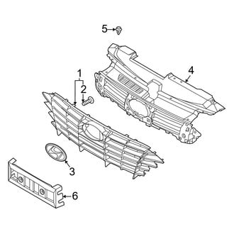 Hyundai OE - Front Bumper & Grille - Grille & Components (SE)