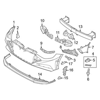 Hyundai OE - Front Bumper & Grille - Bumper & Components (Korea Built)
