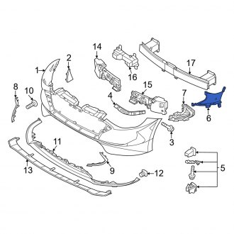 Hyundai OE - Front Right Brake Air Duct