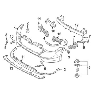 Hyundai OE - Front Bumper & Grille - Bumper & Components (USA Built), (N Line)