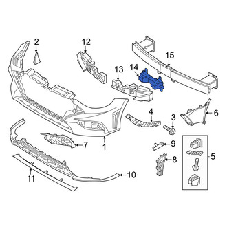 Hyundai OE - Front Bumper Cover Reinforcement