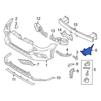 Hyundai OE - Front Left Brake Air Duct