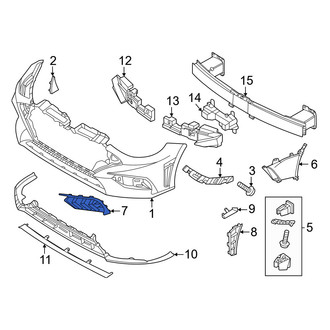 Hyundai OE - Front Left Grille