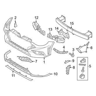 Hyundai OE - Front Bumper & Grille - Bumper & Components (Korea Built), (N Line)