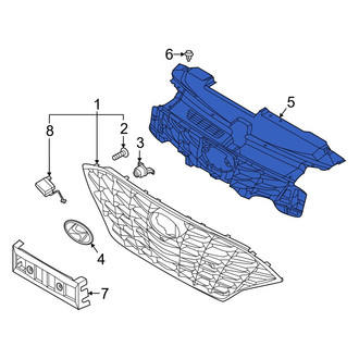 Hyundai OE - Front Grille Reinforcement