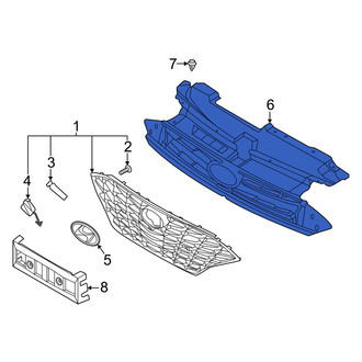 Hyundai OE - Front Grille Reinforcement
