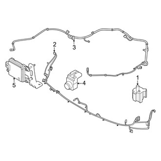 Hyundai OE - Front Bumper & Grille - Electrical Components (Korea Built), (Limited / SEL / SEL Plus)