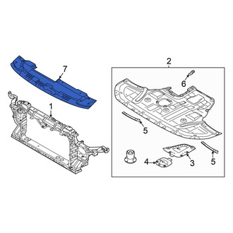 Hyundai OE - Front Radiator Support Access Cover
