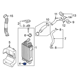 Hyundai OE - Lower Radiator Insulator
