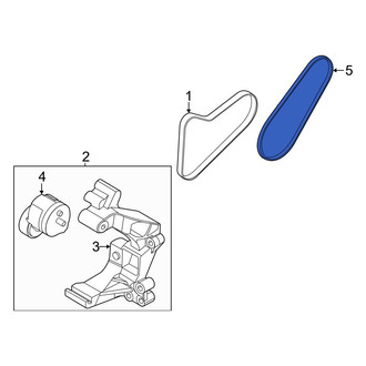 Hyundai OE - Accessory Drive Belt