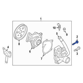 Hyundai OE - Upper Engine Water Pump Bolt