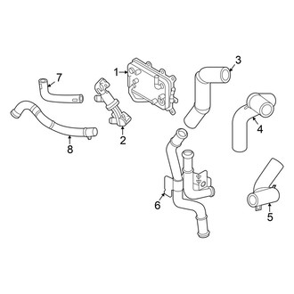 Hyundai OE - Cooling - Trans Oil Cooler Lines (Automatic Dual Clutch Tr)