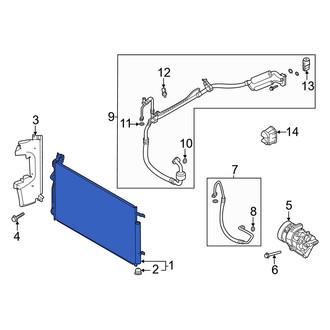 Hyundai OE - A/C Condenser