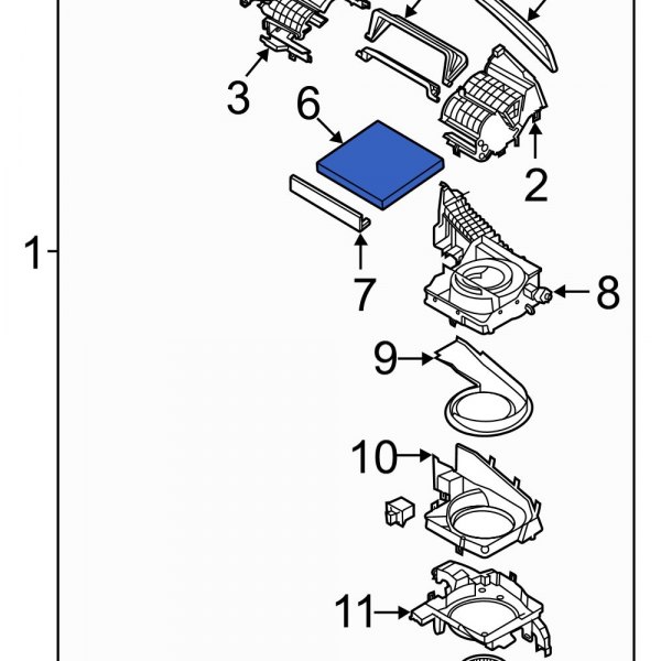 Hyundai OE 97133L0000 - Cabin Air Filter