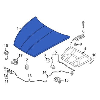 Hyundai OE - Front Hood Panel