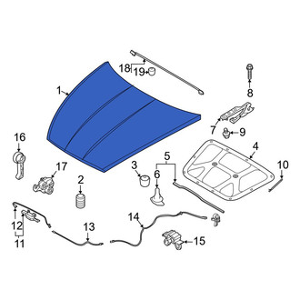 Hyundai OE - Front Hood Panel