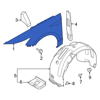 Hyundai OE - Front Left Fender