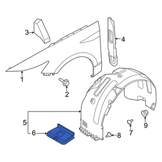 Hyundai OE - Fender Liner Nut