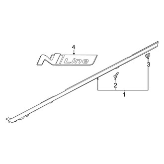 Hyundai OE - Fender - Exterior Trim