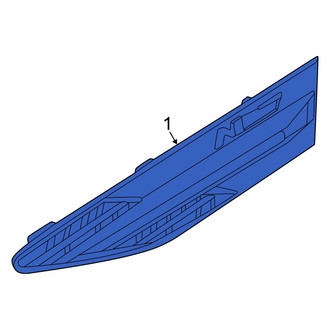 Hyundai OE - Front Left Fender Molding