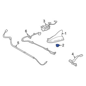 Hyundai OE - Radio Antenna Mast Nut