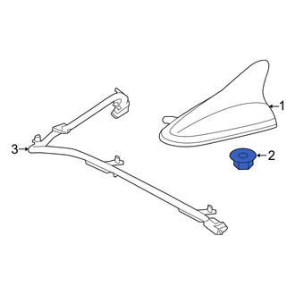 Hyundai OE - Radio Antenna Mast Nut