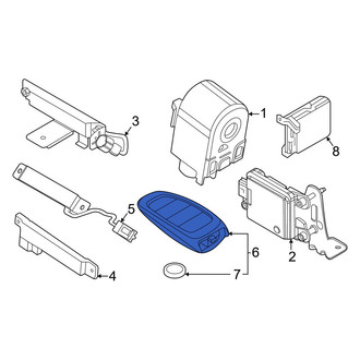 Hyundai OE - Keyless Entry Transmitter