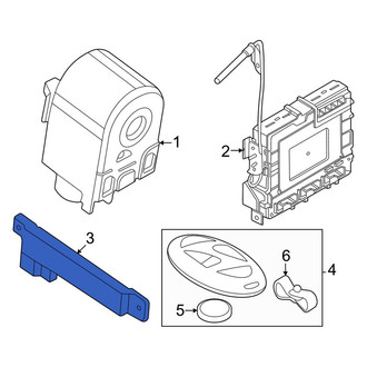 Hyundai OE - Center Keyless Entry Antenna