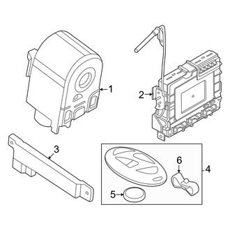 Hyundai OE - Electrical - Keyless Entry Components