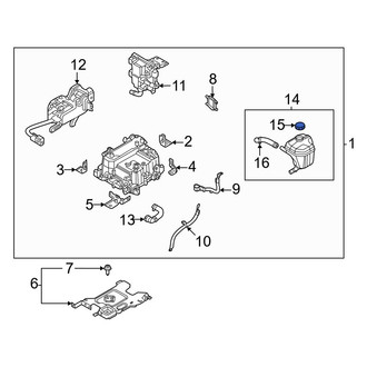 Hyundai OE - Drive Motor Inverter Coolant Reservoir Cap