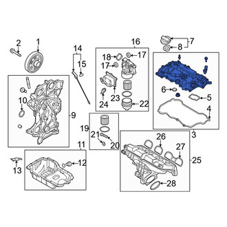 Hyundai OE - Engine Valve Cover