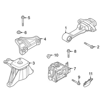 Hyundai OE - Engine / Transaxle - Engine & Transmission Mounting (Limited / SEL Plus)