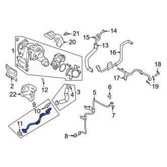 Hyundai OE - Turbocharger Oil Line