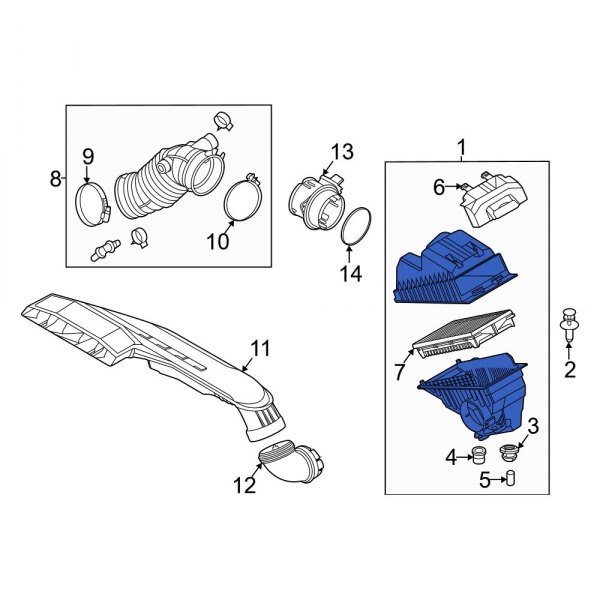 Air Filter and Housing Assembly