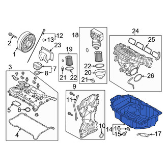 Hyundai OE - Engine Oil Pan