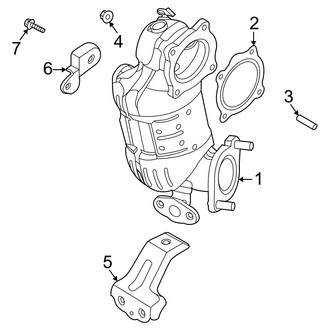Hyundai OE - Exhaust System - Manifold (1.6L)