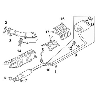 Hyundai OE - Exhaust System - Exhaust Components