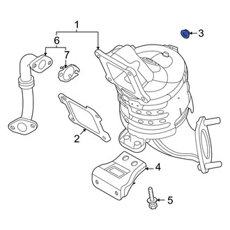 Hyundai OE - Exhaust Manifold Nut